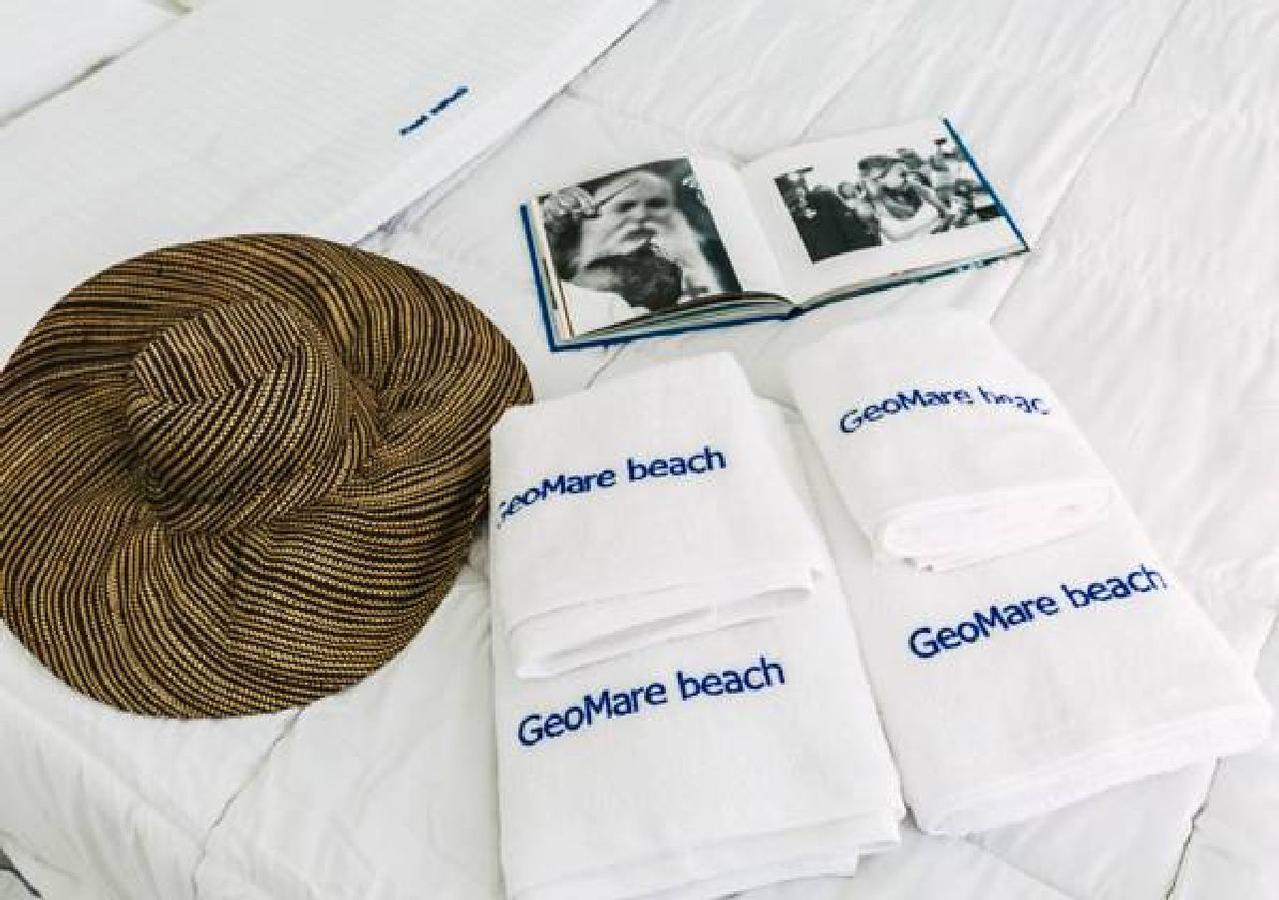 Geomare Beach House Monólithos Exterior foto